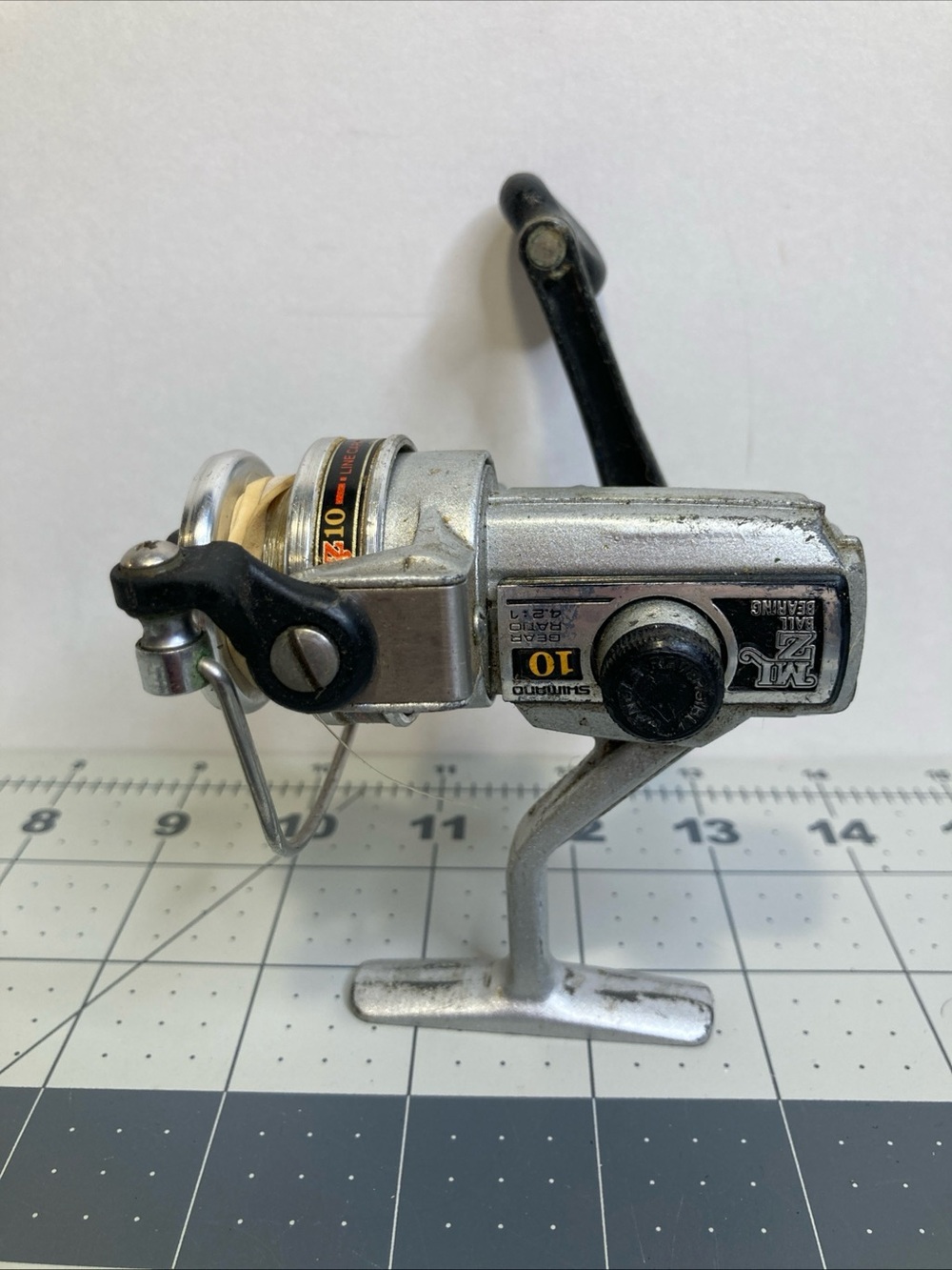 Shimano MIZ 10 Vintage Spinning Fishing Reel Japan Rare HTF Untested